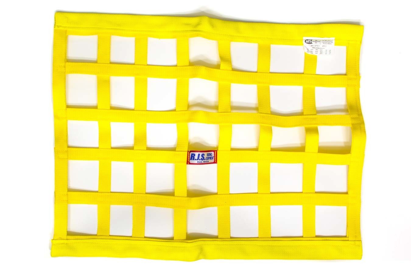 RJS SAFETYYellow Ribbon Window Net 18x24