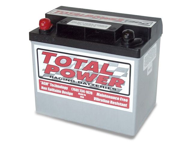 TOTAL POWER BATTERY24lb Racing Battery 385 CCA 600CA
