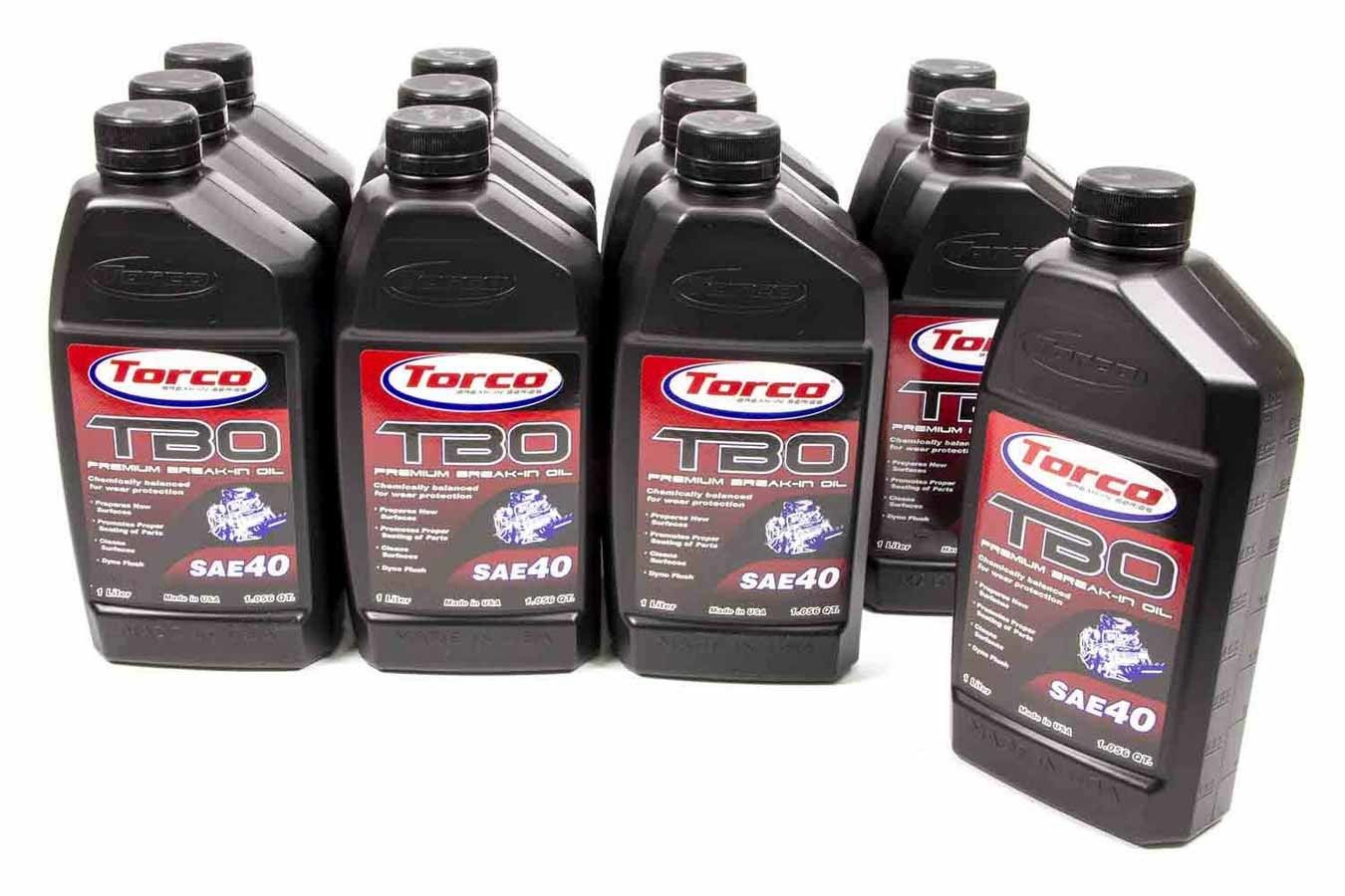 TORCOTBO 40w Premium Break-In Oil Case/12-1 Liter