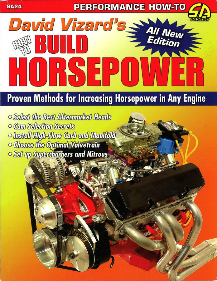 S-A BOOKSHow To Build Horsepower