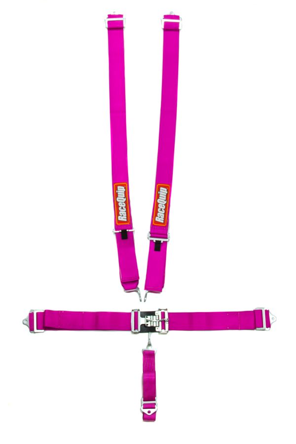 RACEQUIP5pt Harness Set L&L Pink SFI