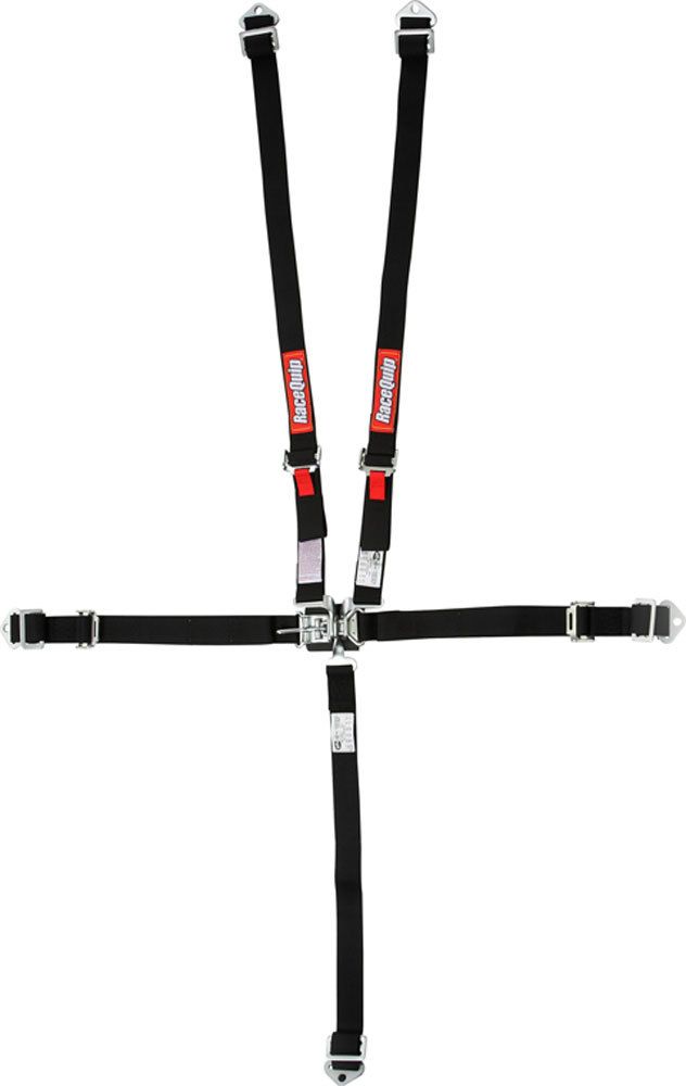 RACEQUIP5pt Harness Set Jr LL BK