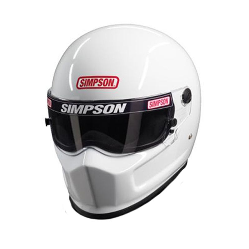 SIMPSON SAFETYHelmet Super Bandit Large White SA2020