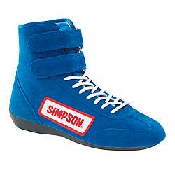 SIMPSON SAFETYHigh Top Shoes 10 Blue