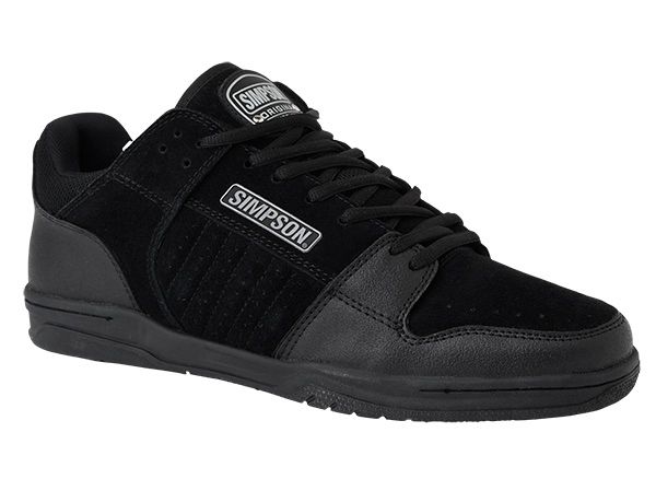 SIMPSON SAFETY Shoe Black Top Size 14 Black
