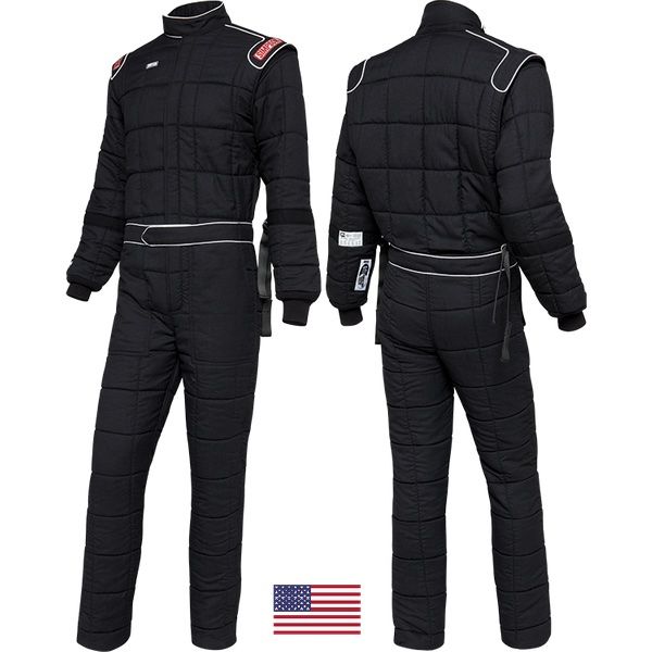 SIMPSON SAFETYSuit Black Large Drag SFI-15