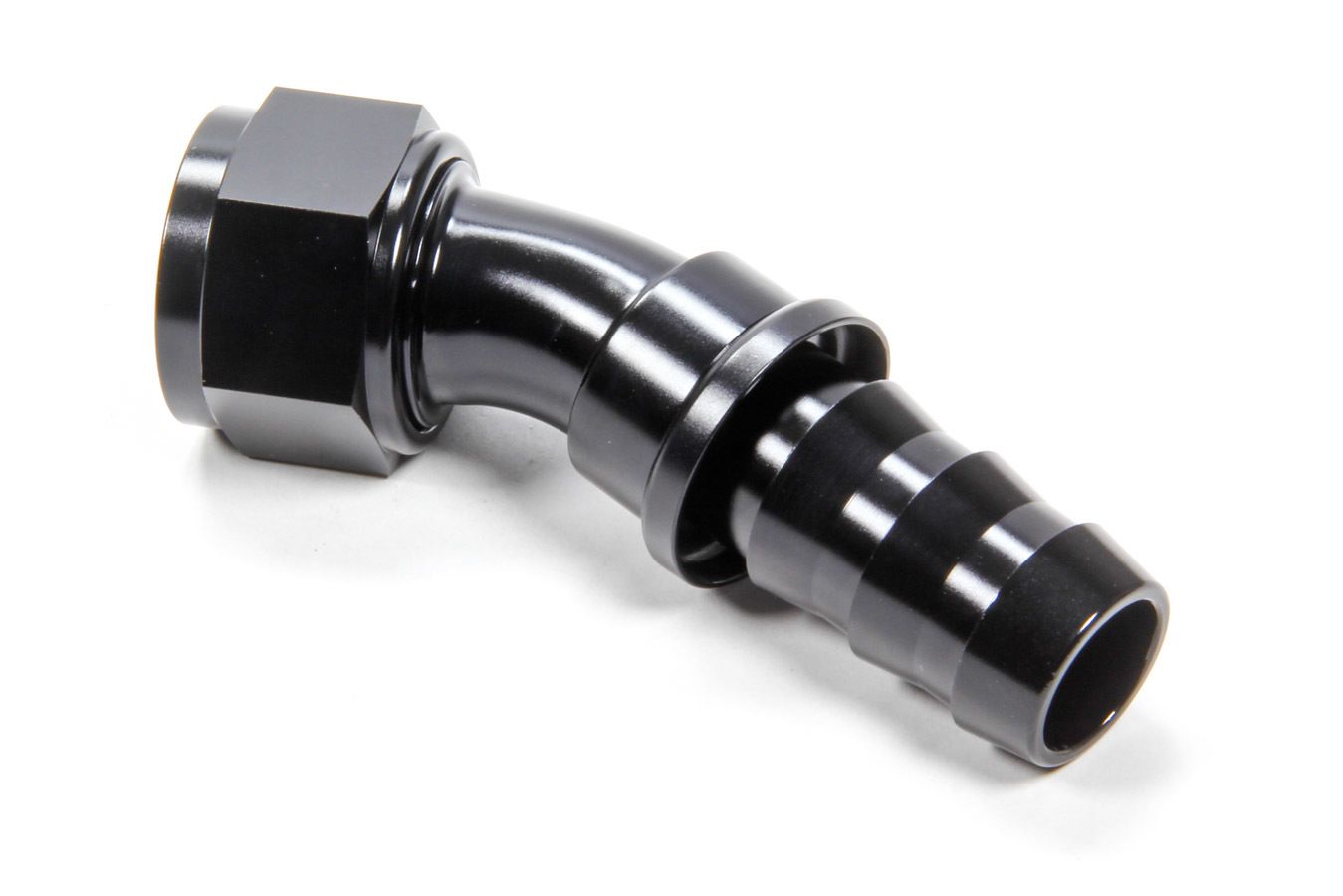 TRIPLE X RACE COMPONENTS#16 30 Degree Hose End Push Lock
