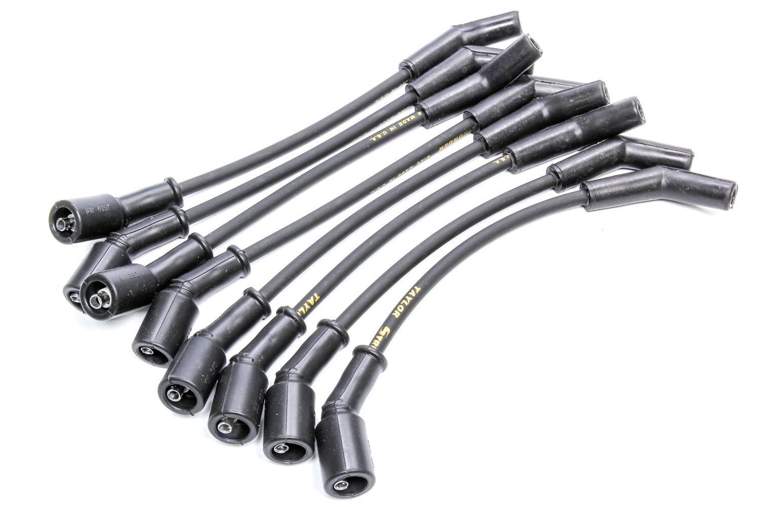 TAYLOR/VERTEX8mm Streethunder Plug Wire Set SBC Black