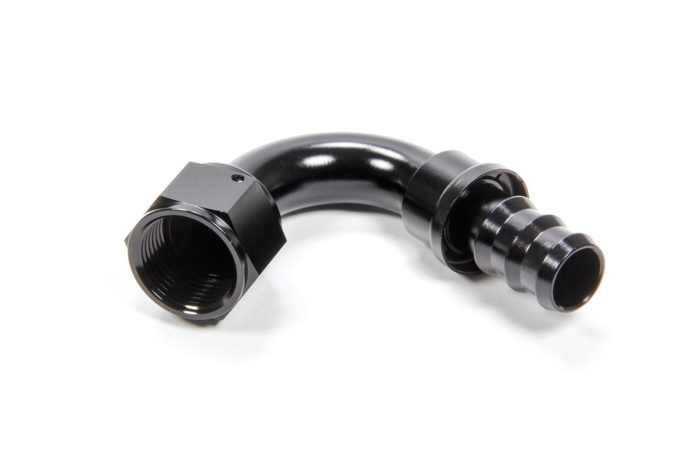 TRIPLE X RACE COMPONENTS#12 120 Degree Hose End Push Lock