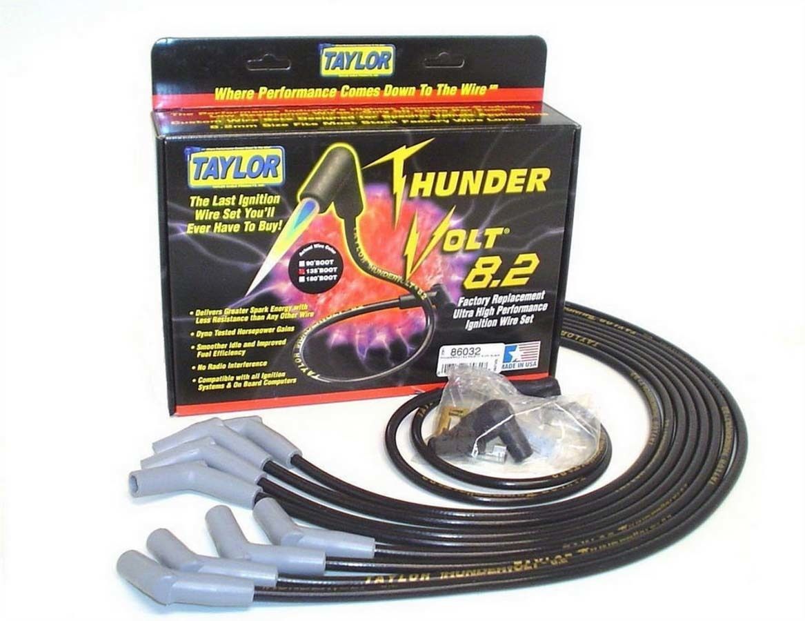 TAYLOR/VERTEXThundervolt 8.2 Plug Wire Set BBC Black