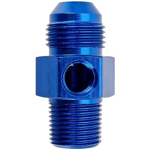 RUSSELL#6 Flare to 3/8 NPT Adptr w/ Female 1/8 NPT