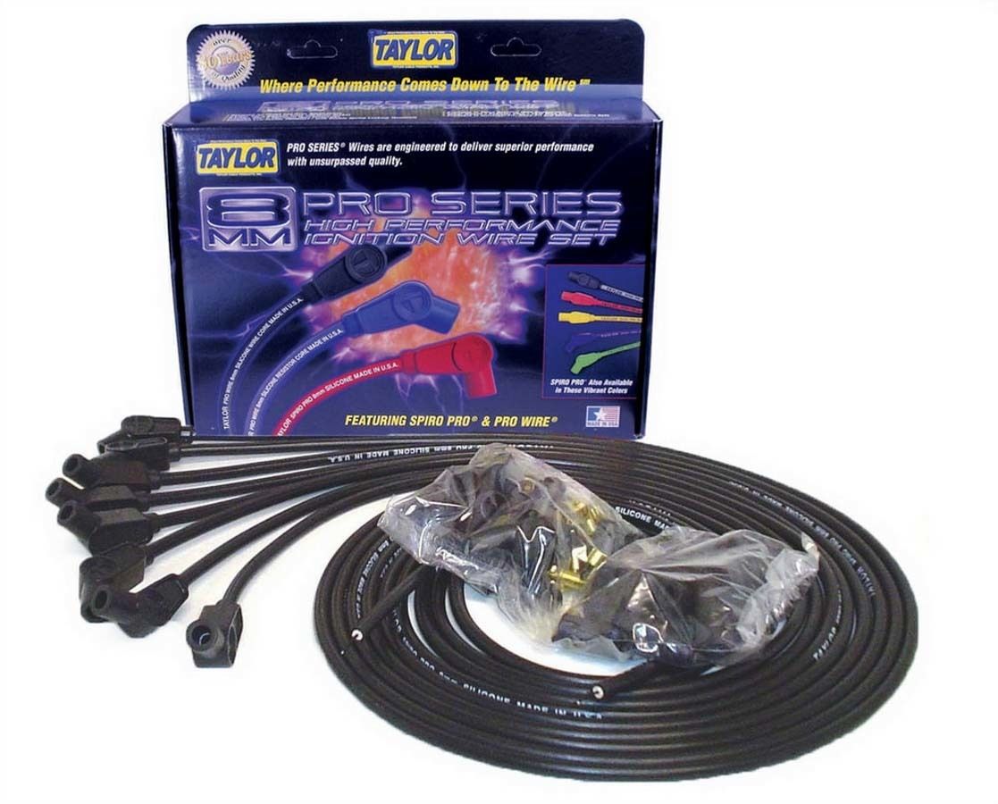 TAYLOR/VERTEX8mm Black Spiro-Pro Wire