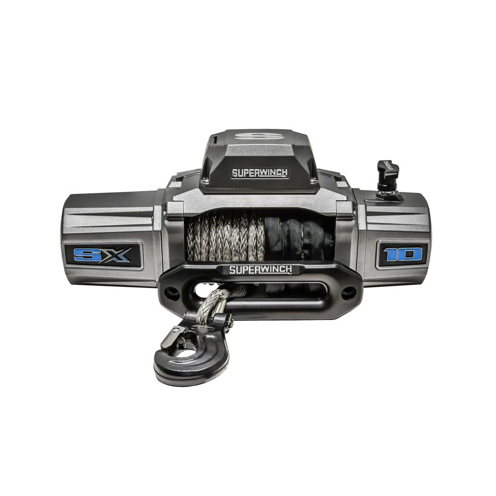 SUPERWINCHSX 10000SR Winch Synthet ic Rope 12ft Handheld