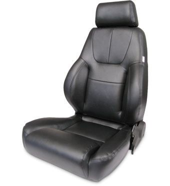 SCAT ENTERPRISESElite Lumbar Seat - LH - Black Vinyl