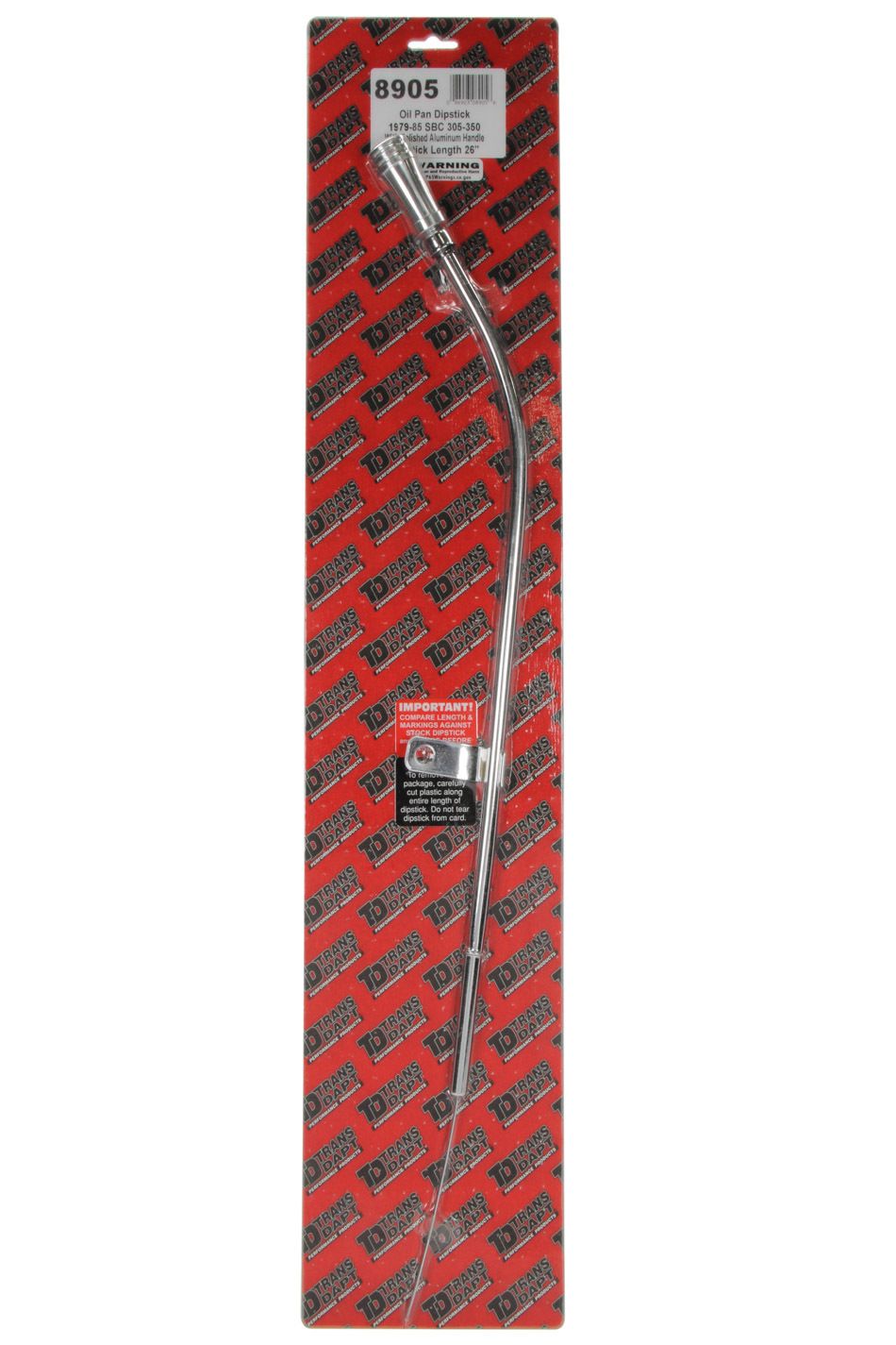 TRANS-DAPTBillet Handle Dipstick SBC 80-82