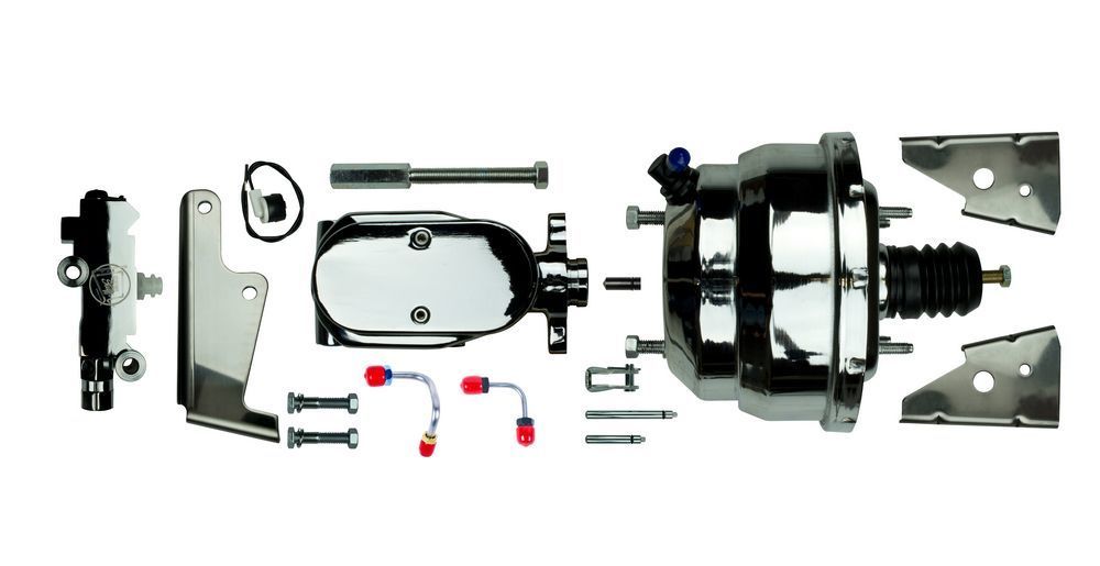 RIGHT STUFF DETAILINGChrome 8in Dual Booster and Master Cylinder