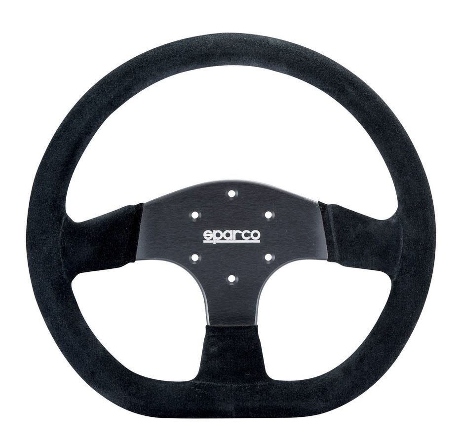 SPARCOSTEERING WHEEL 353 BLACK SUEDE