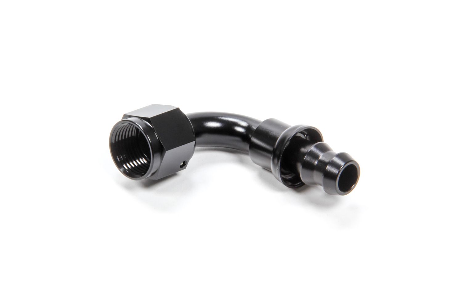 TRIPLE X RACE COMPONENTS#6 90 Degree Hose End Push Lock