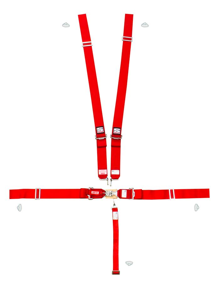 SIMPSON SAFETY5-pt Sport Harness Systm LL P/D B/I Ind 55in