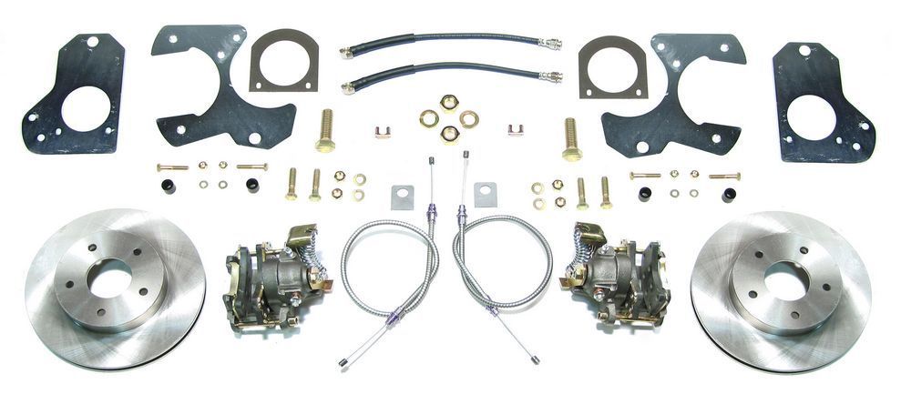 RIGHT STUFF DETAILINGRear Disc Brake Conversi on Kit w/Parking Brake