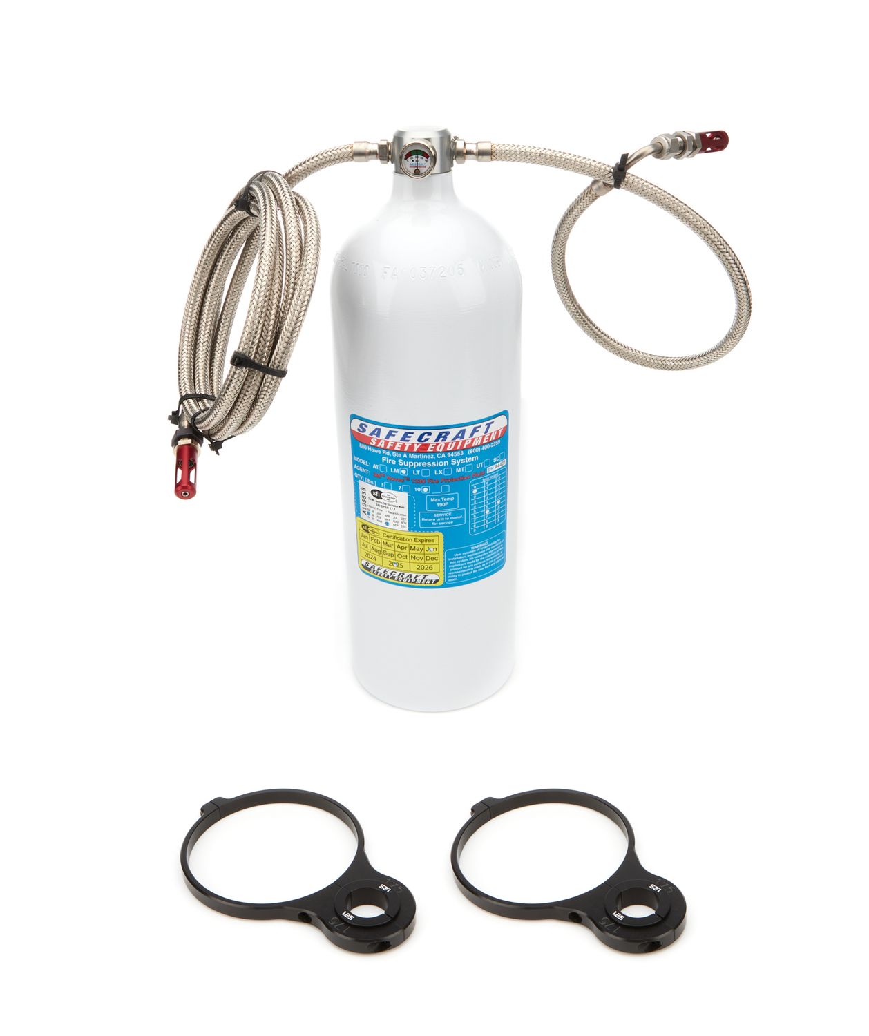 SAFECRAFT10 Lbs Auto Thermal w/ 1.25 Brackets Late Model