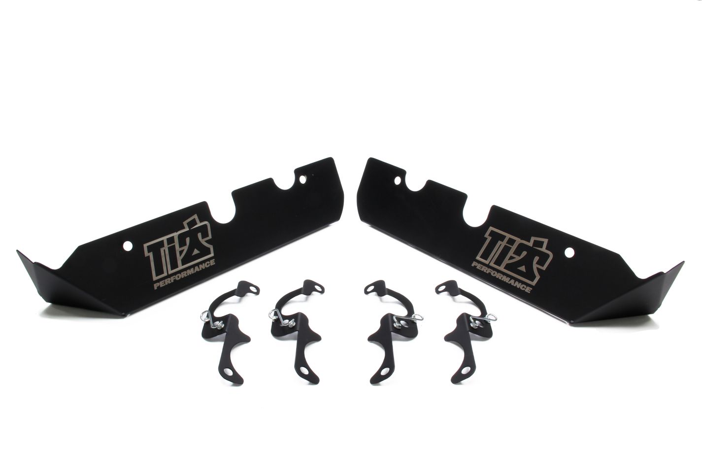 Ti22 PERFORMANCE Spark Plug Guards Complete Black