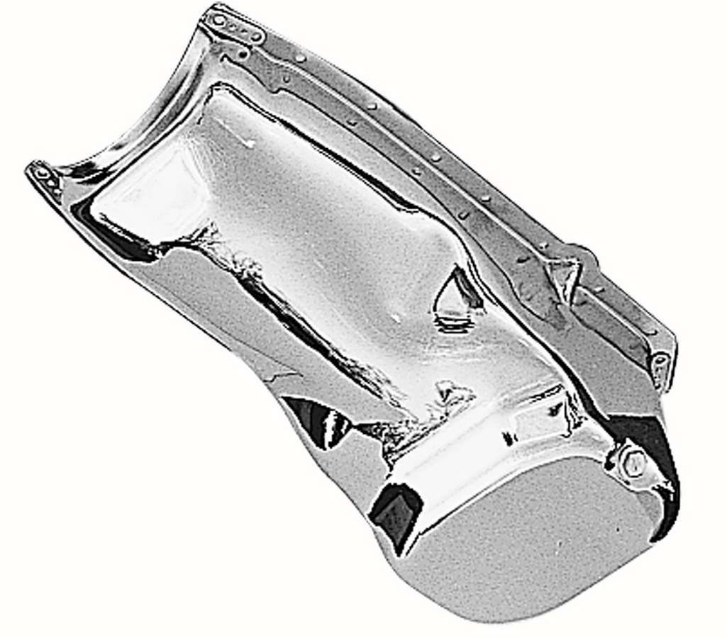TRANS-DAPTOlds Chrome Oil Pan
