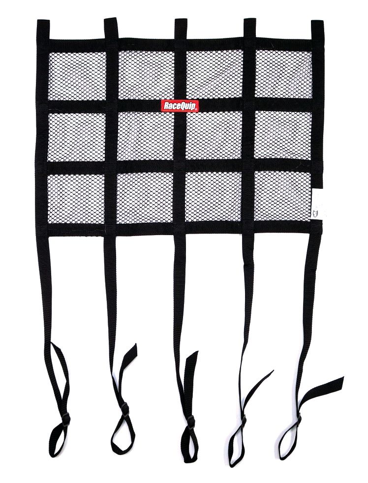 RACEQUIPWindow Net Mesh Black SFI Hybrid Adj. Strap