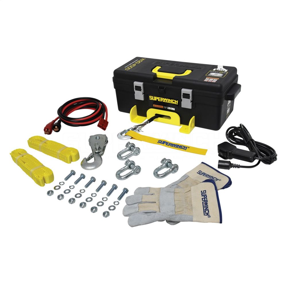 SUPERWINCHWinch2Go 4000lb Winch Synthetic Rope