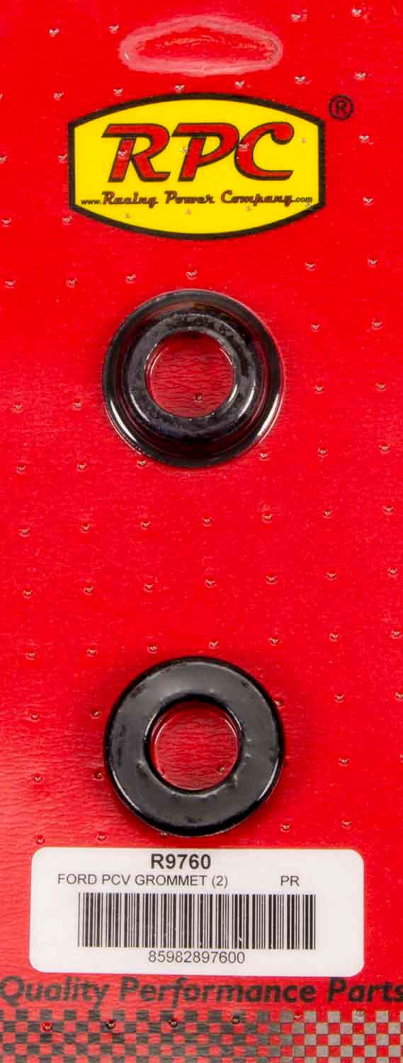 RACING POWER CO-PACKAGED1 OD X 3/4 ID Steel V/C PVC Grommets 2pk