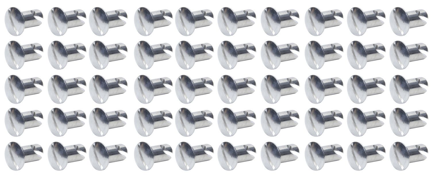Ti22 PERFORMANCE Oval Head Dzus Buttons .550 Long 50 Pack