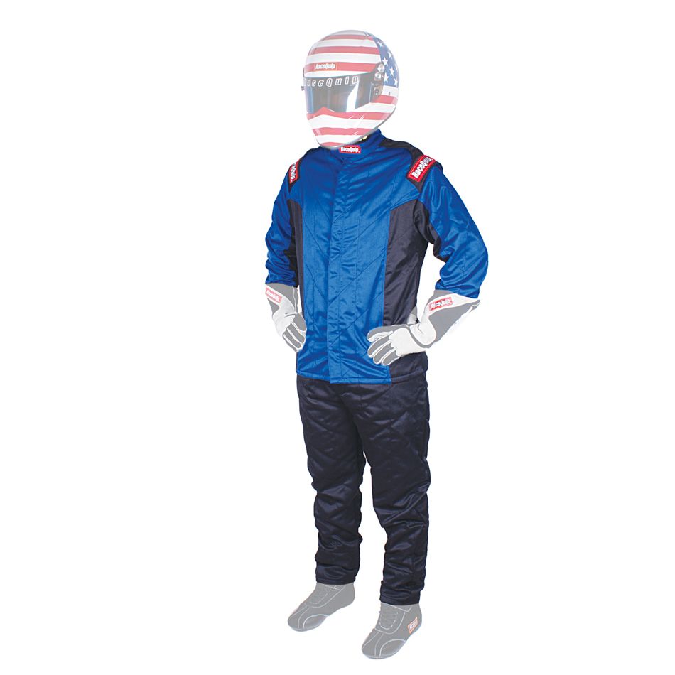 RACEQUIPJacket Chevron-5 Blue Medium SFI-5