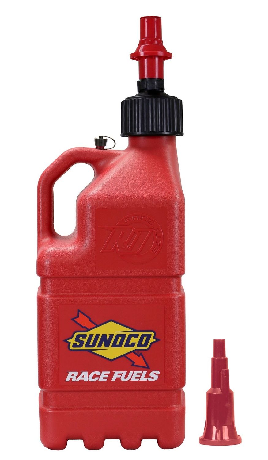 SUNOCO RACE JUGSRed Sunoco Race Jug w/ Fastflo Lid & Vehicle