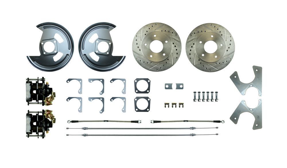 RIGHT STUFF DETAILINGRear Disc Brake Conversi on Kit w/Parking Brake