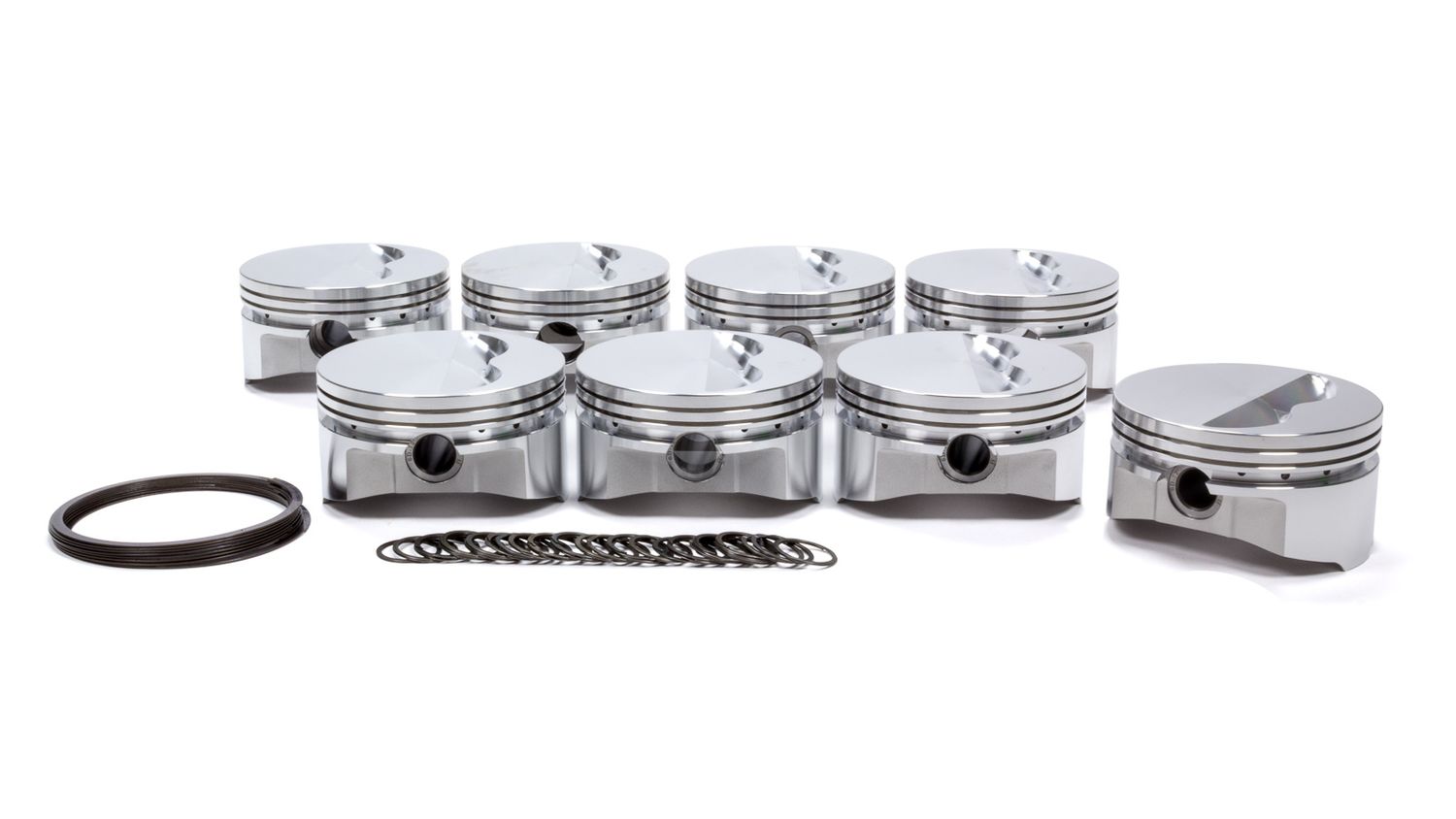 SPORTSMAN RACING PRODUCTSSBC Flat Top Piston Set 4.125 Bore -5cc