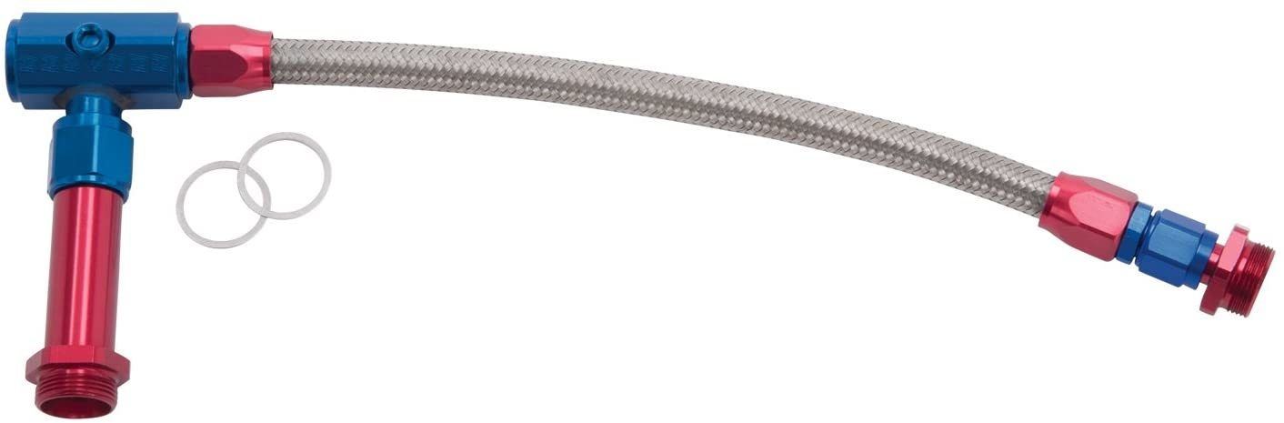RUSSELL#6 Holley Fuel Line Kit w/o Gauge
