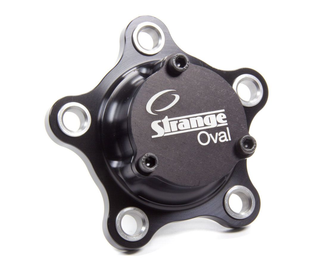 STRANGE OVALAlum Drive Flange Wide 5 5 Bolt w/Steel Spl Insrt