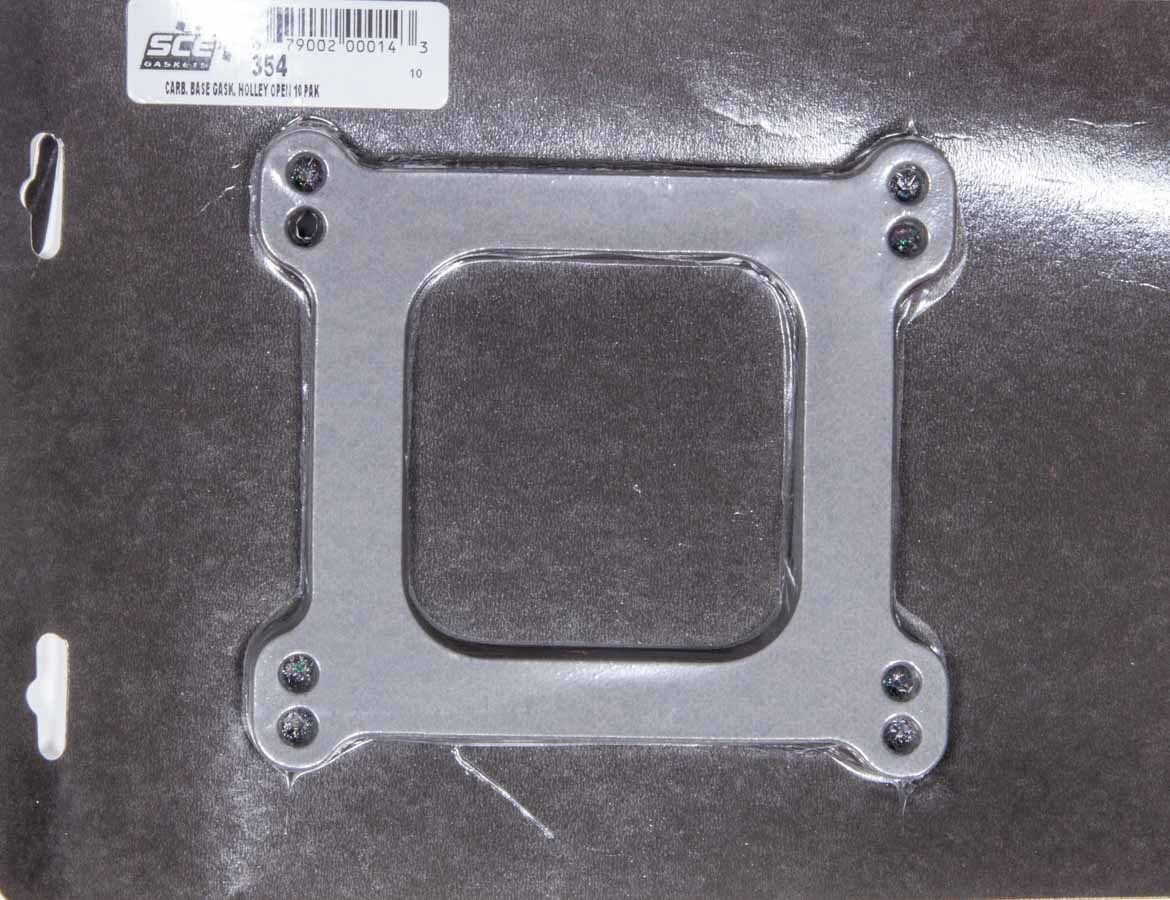 SCE GASKETSCarburetor Gaskets (10) Holley Open 4-BBL