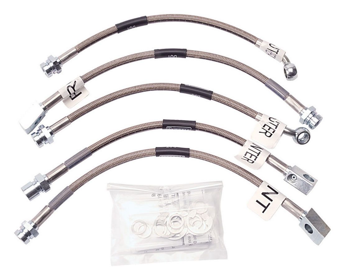 RUSSELLBrake Hose Kit 93-97 GM F-Body w/o Traction Cntr