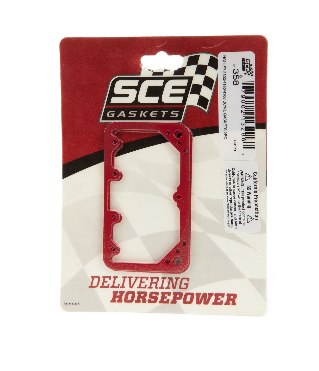 SCE GASKETSFuel Bowl Gaskets 2pk Holley 2300/4150/4160