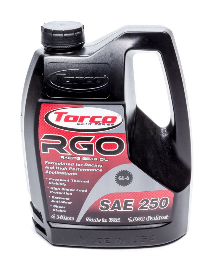 TORCORGO Racing Gear Oil 250- 4-Liter Bottle