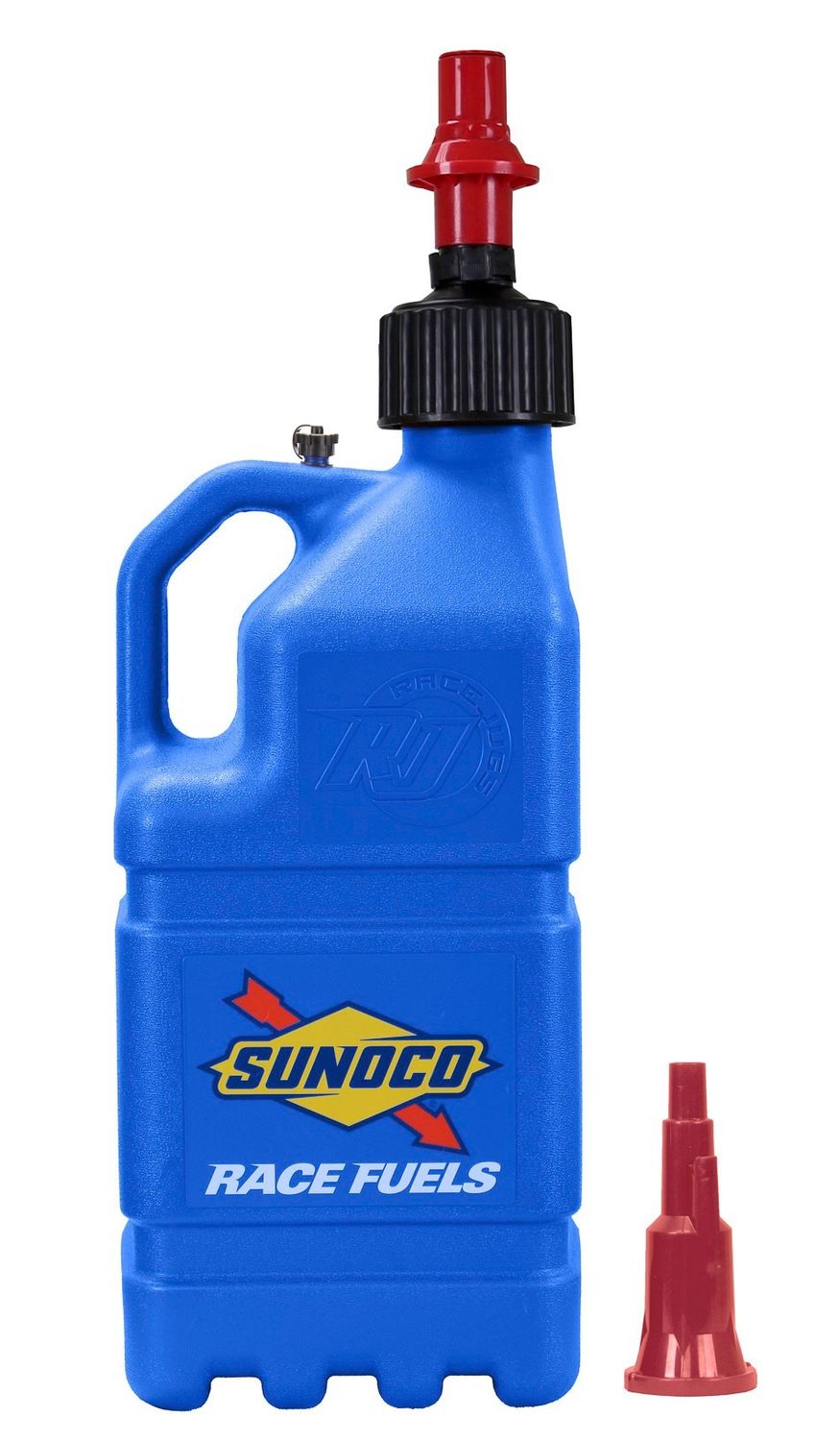 SUNOCO RACE JUGSBlue Sunoco Race Jug w/ Fastflo Lid & Vehicle