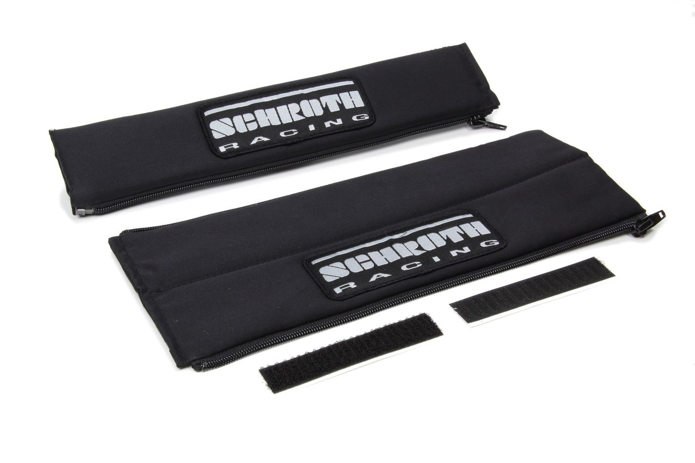 SCHROTH RACINGHarness Pads 2in Wide Black w/ Silver Patch