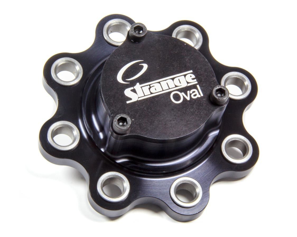 STRANGE OVALAlum Drive Flange Wide 5 8 Bolt w/Steel Spl Insrt
