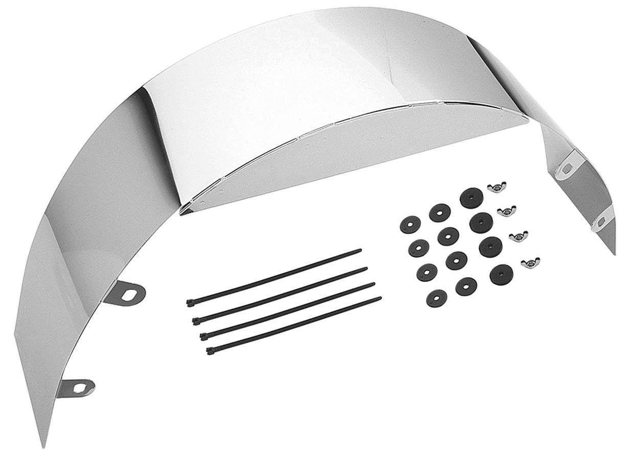 TRANS-DAPT5.5 in Wide Chrome Fan Shroud