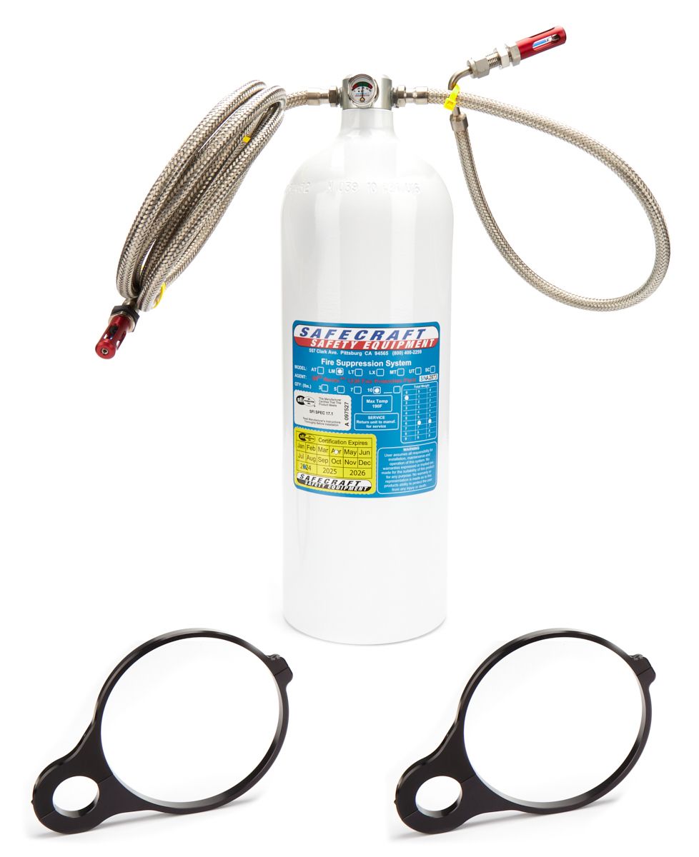 SAFECRAFT 10 Lbs Auto Thermal w/ 1.25 Brackets Late Model