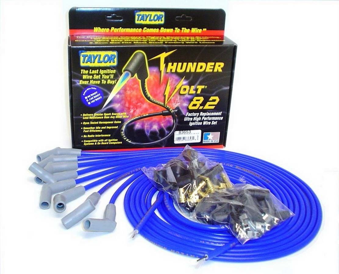 TAYLOR/VERTEXUniv Thundervolt Plug Wire Set 135 deg Blue