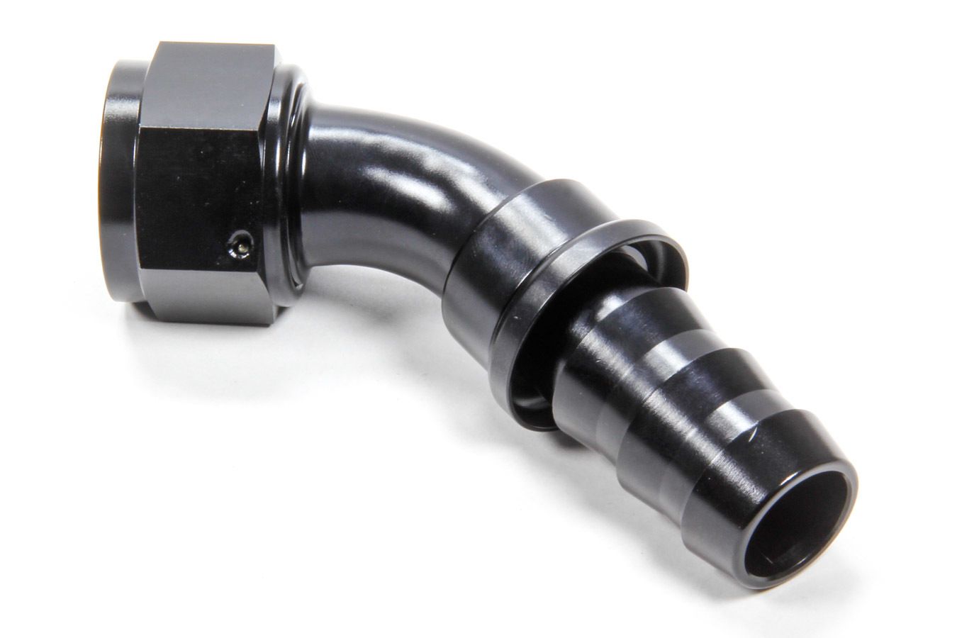 TRIPLE X RACE COMPONENTS#16 45 Degree Hose End Push Lock