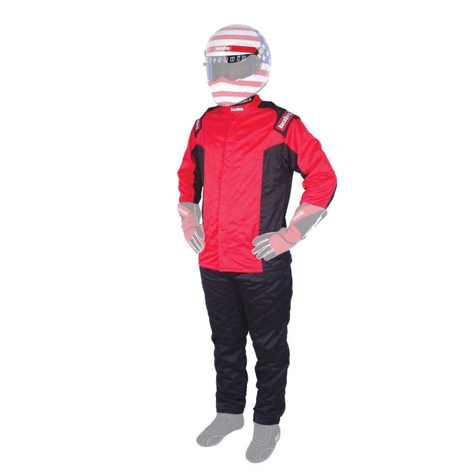 RACEQUIPJacket Chevron-5 Red Large SFI-5