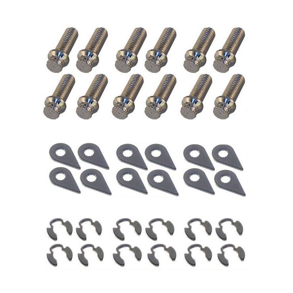 STAGE 8 FASTENERSHeader Bolt Kit - 12pt. 5/16-18 x 1in (12)